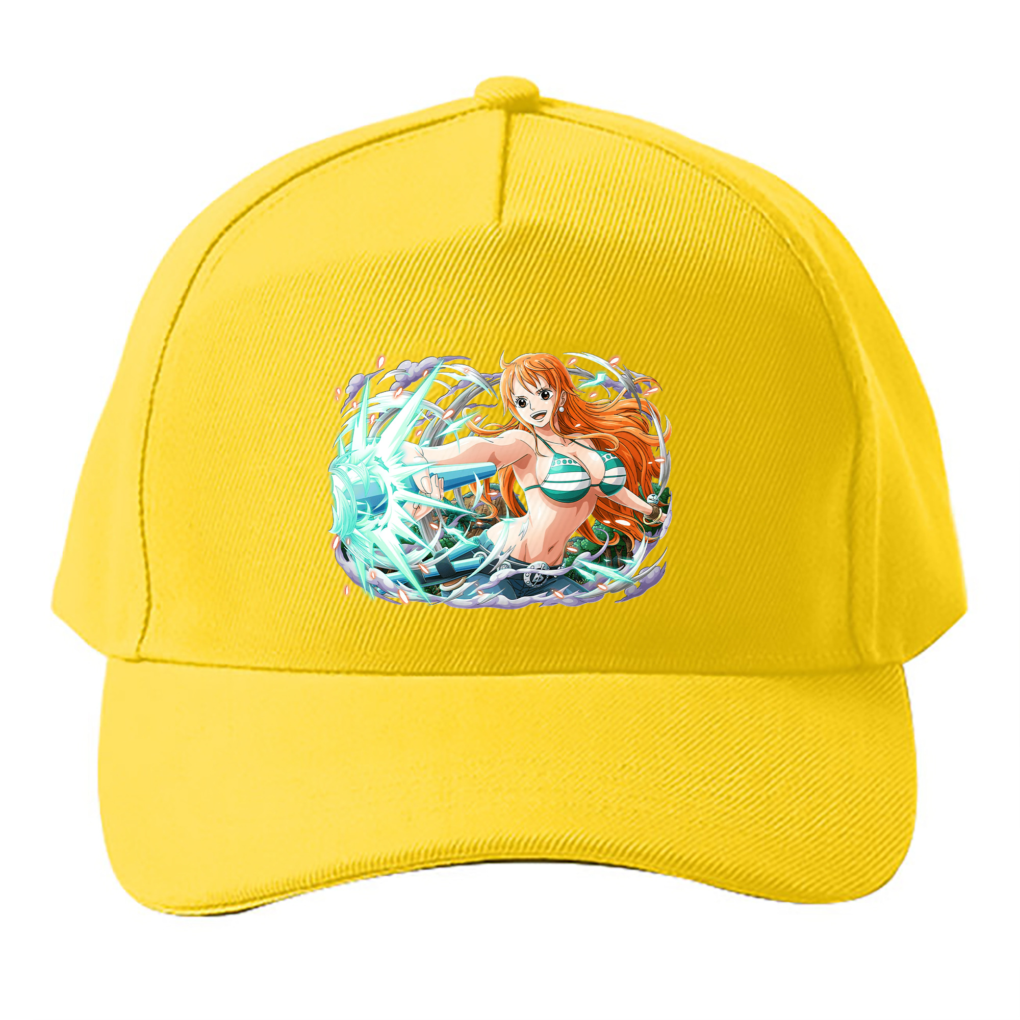 （画像用） ワンピース ナミ ONE PIECE Nami ベースボールキャップ 綿100％ 男女兼用 帽子 スポーツ